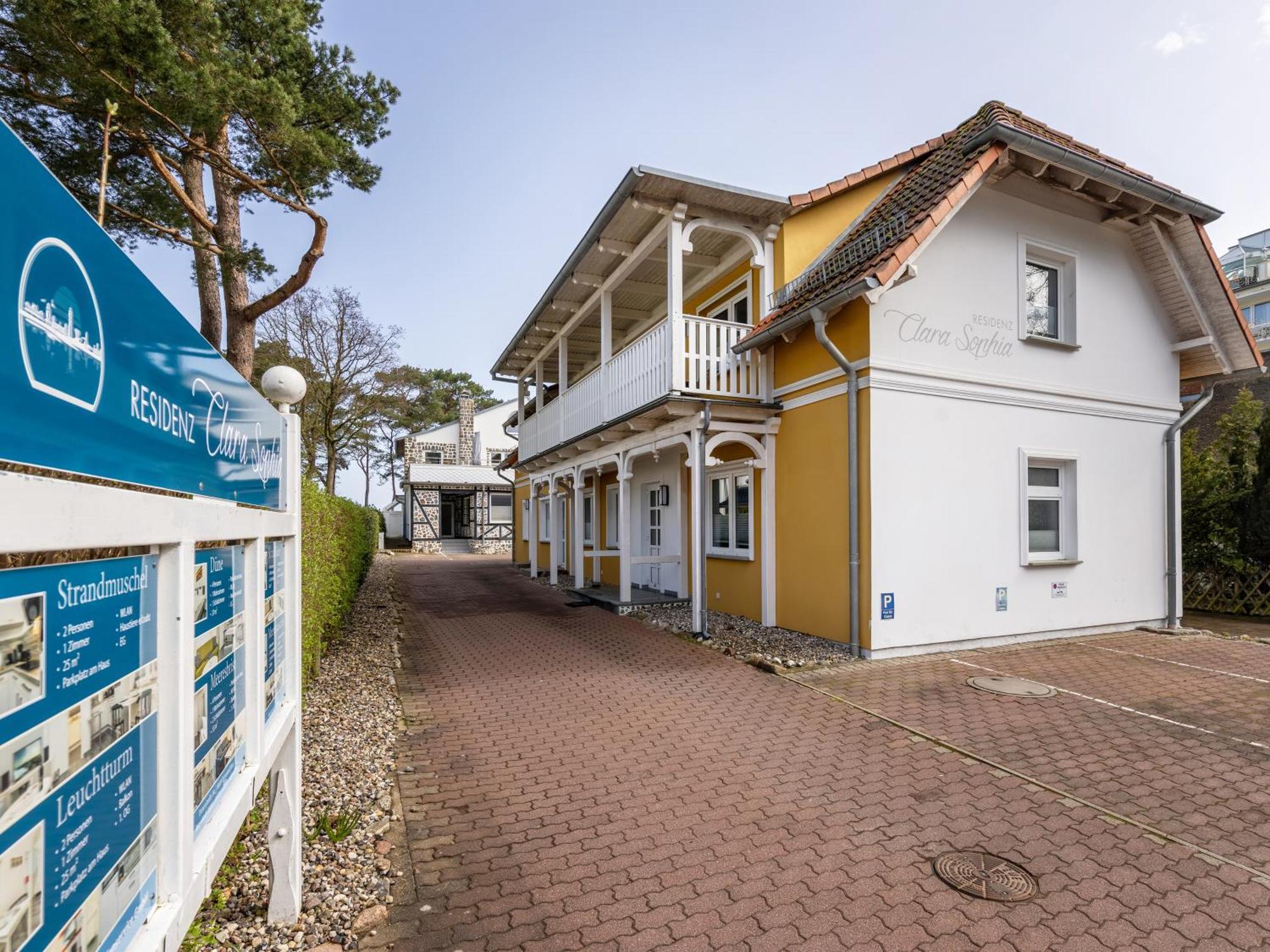 Ferienwohnung Meeresbrise In Der Residenz Clara Sophia Binz Kültér fotó